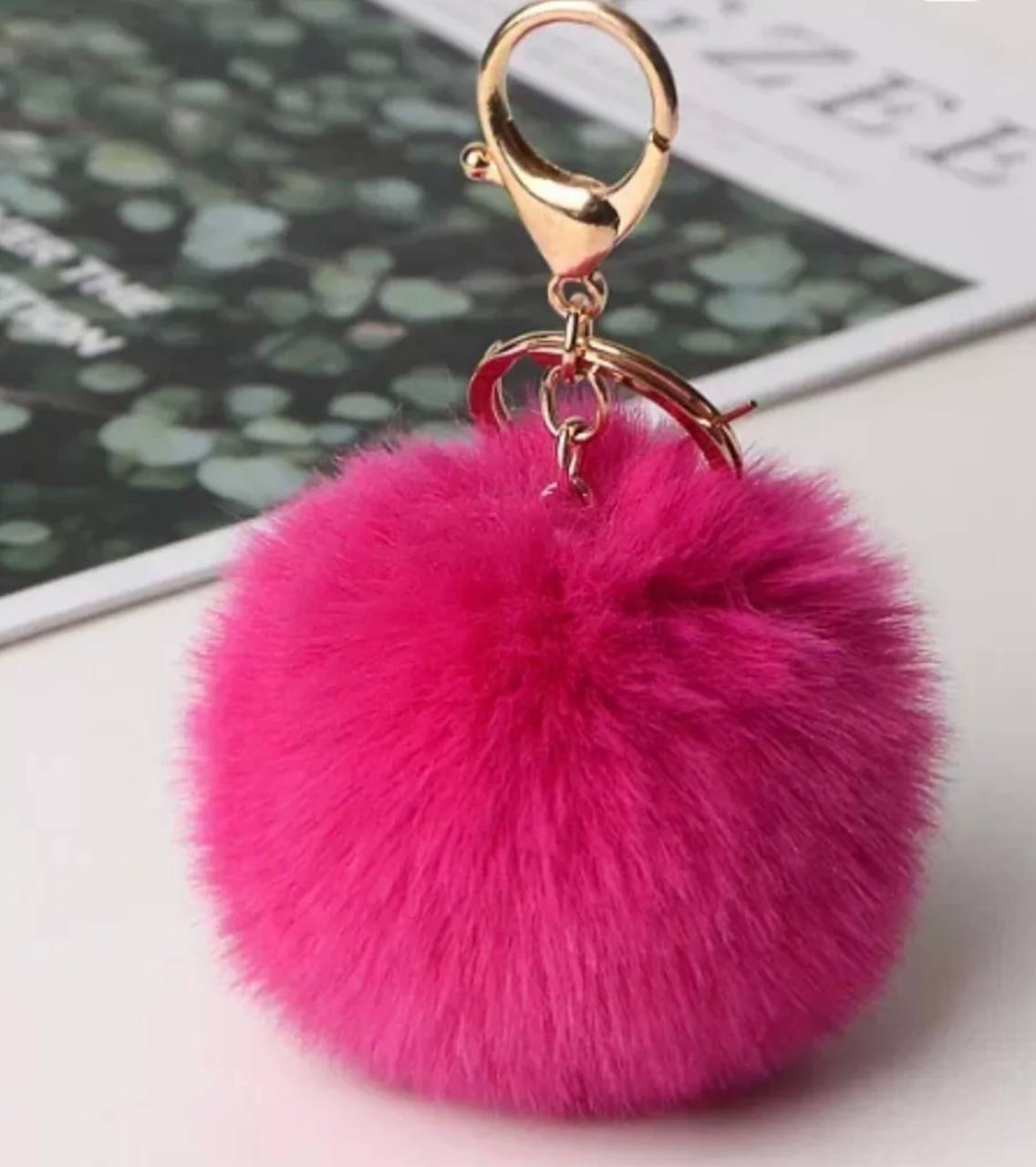 Pom Poms Keychains
