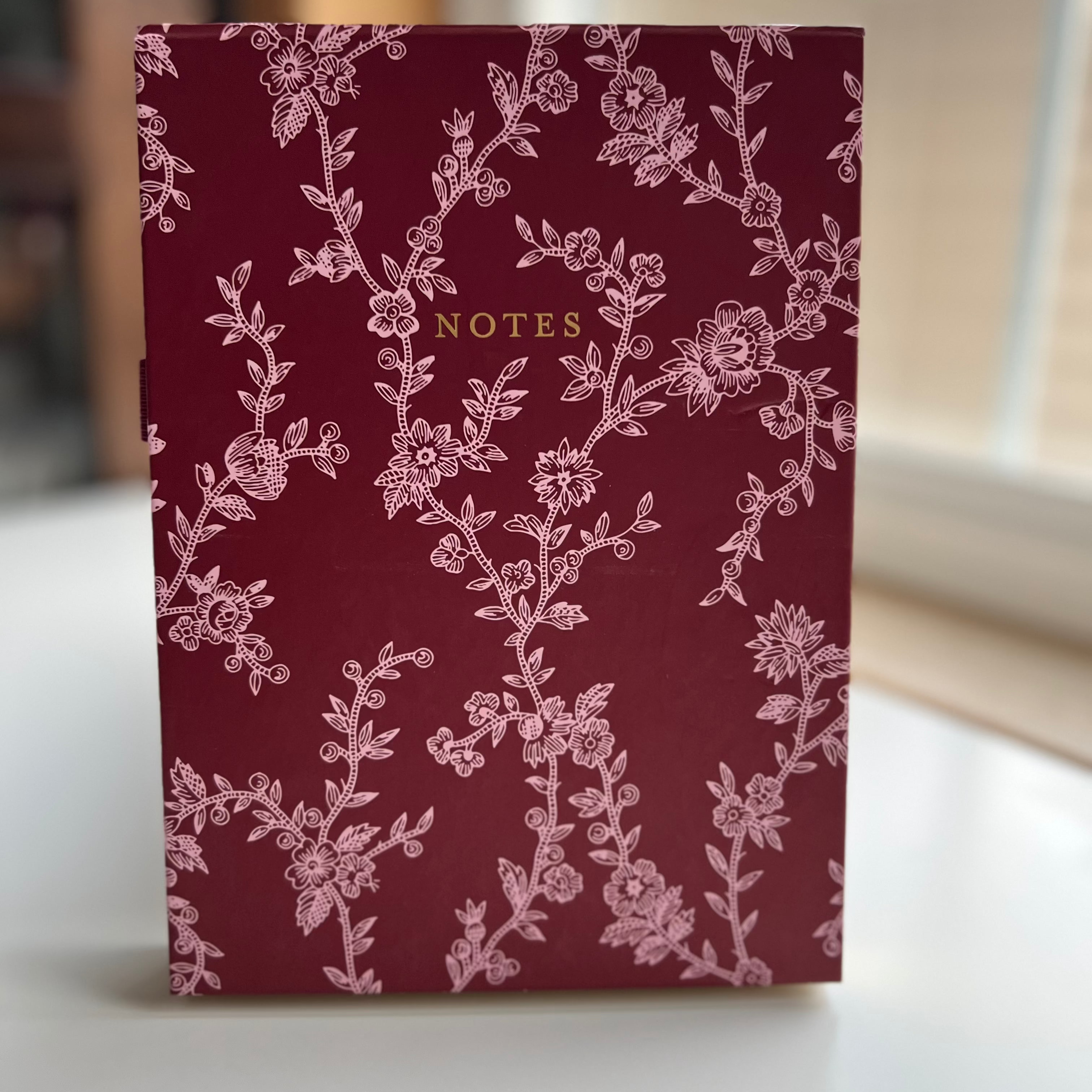 Large Notebook With a Golden Pen