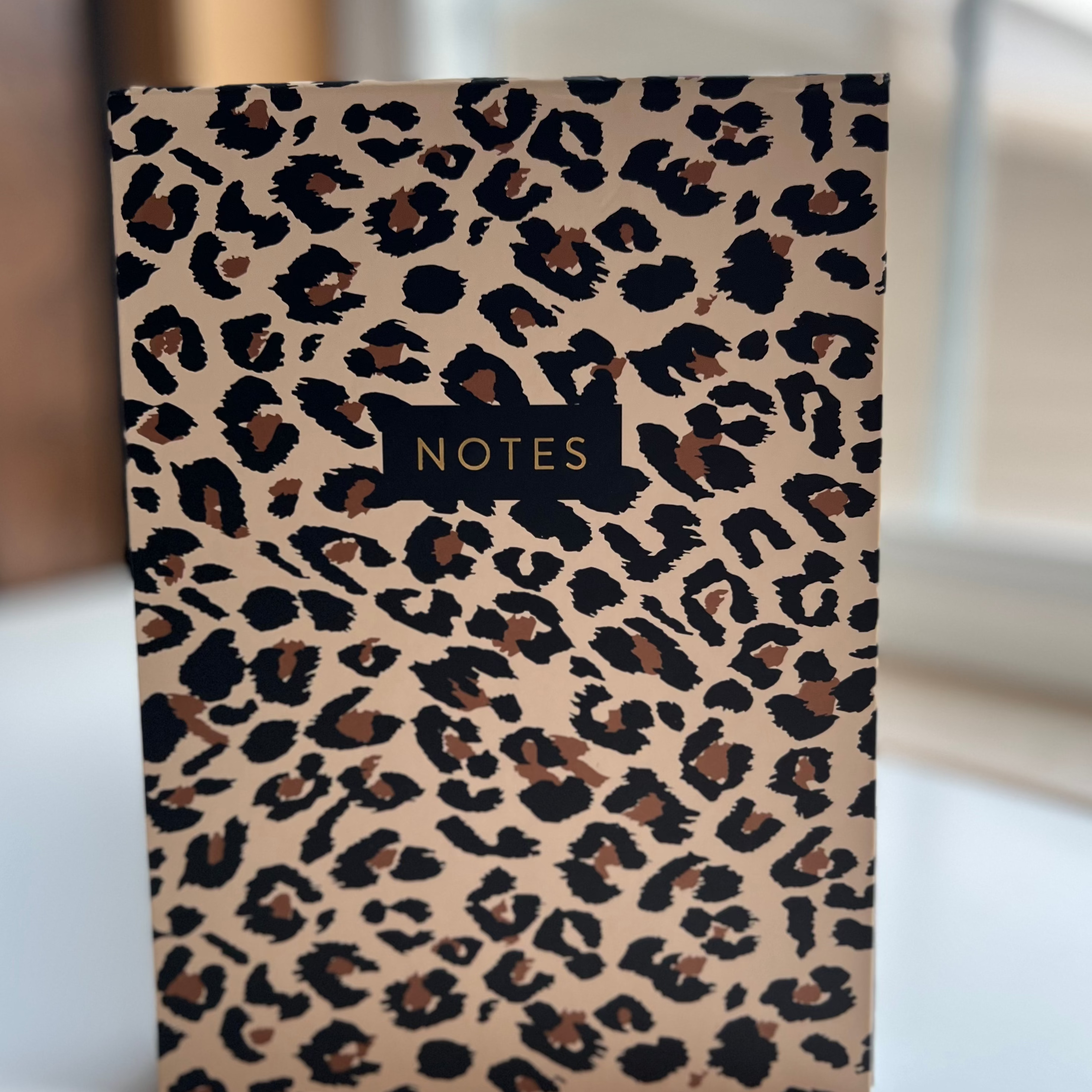 Large Notebook With a Golden Pen