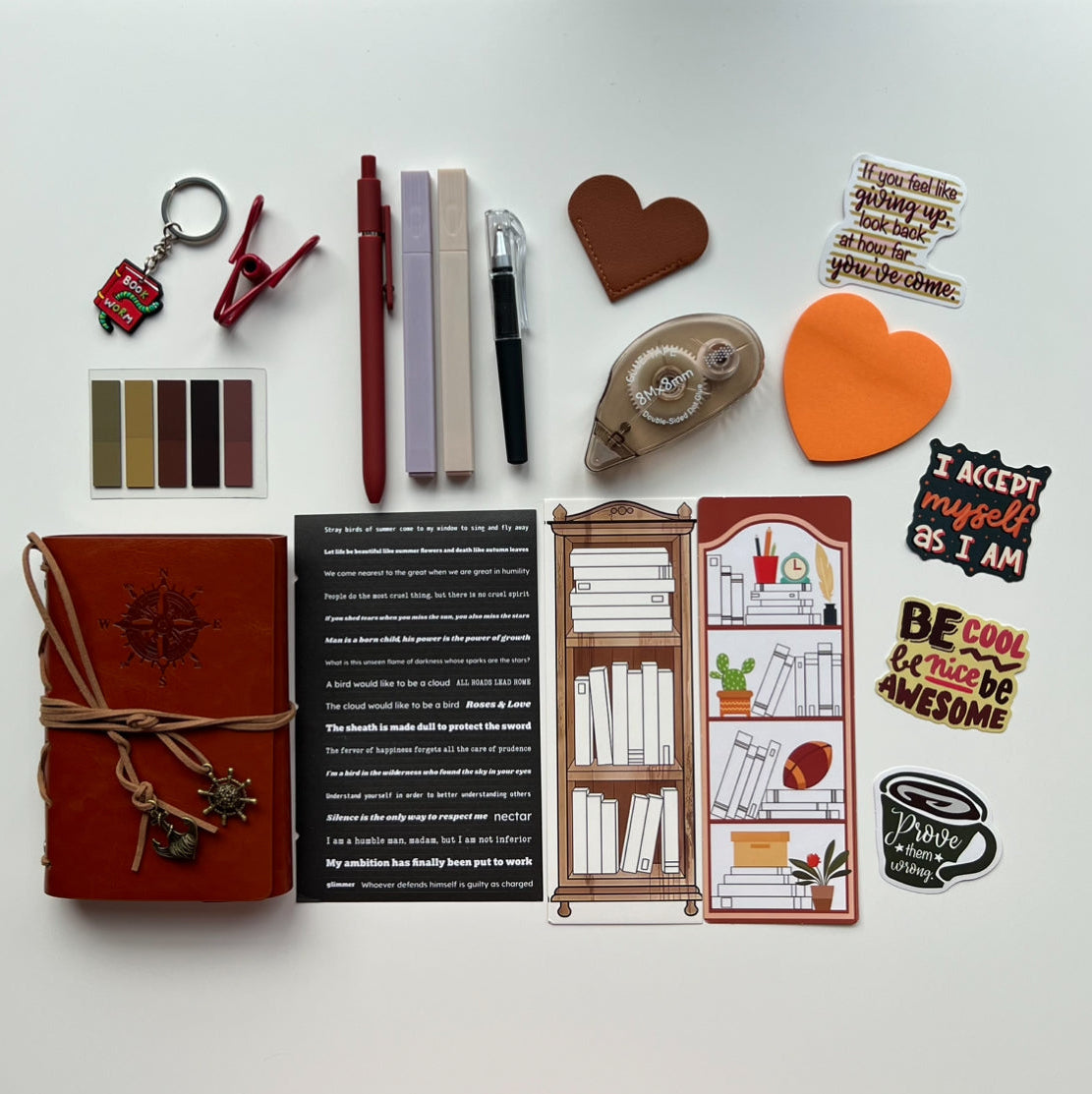Bookish Bundles Anchor Brown