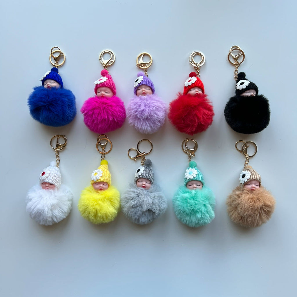 Fur Keychain