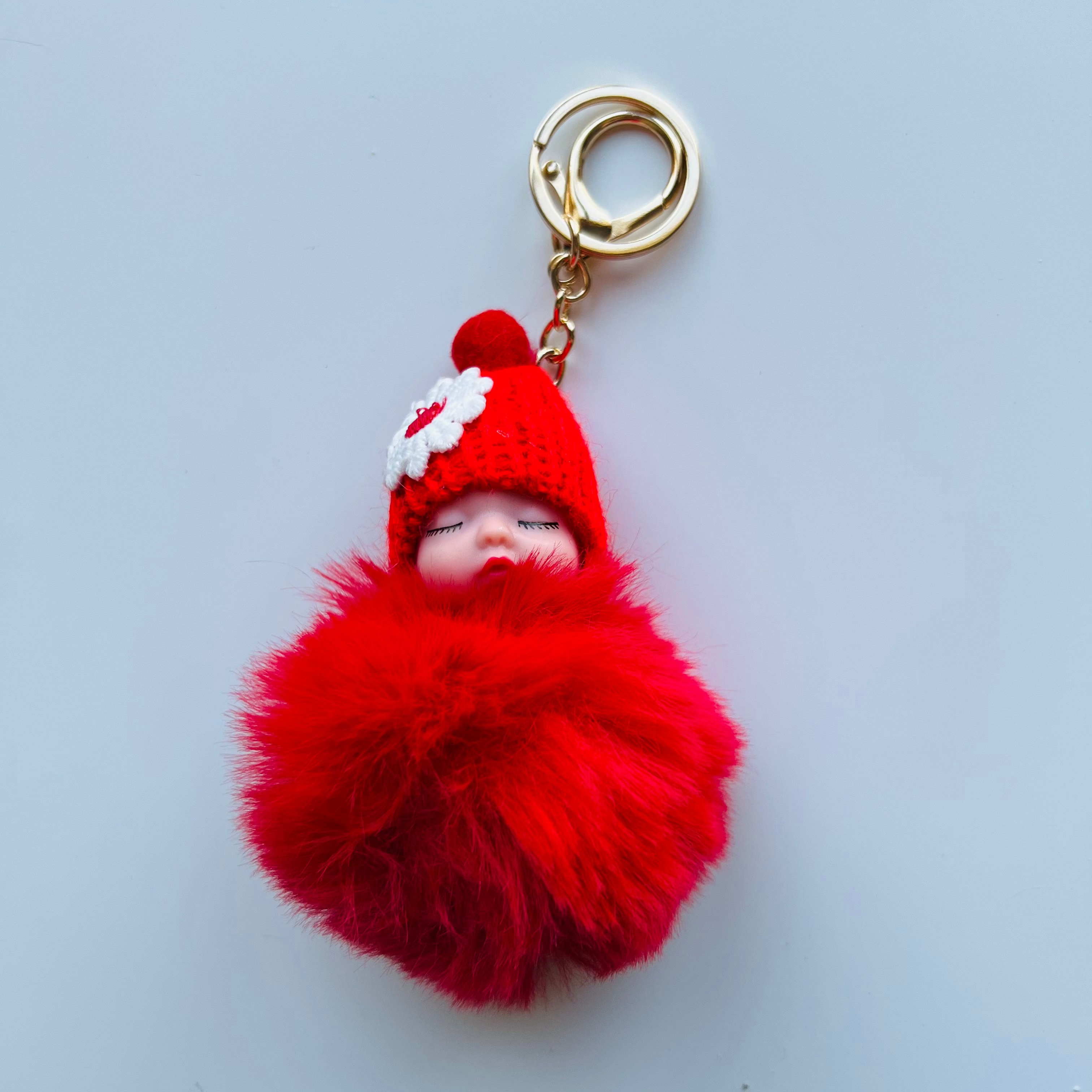 Fur Keychain