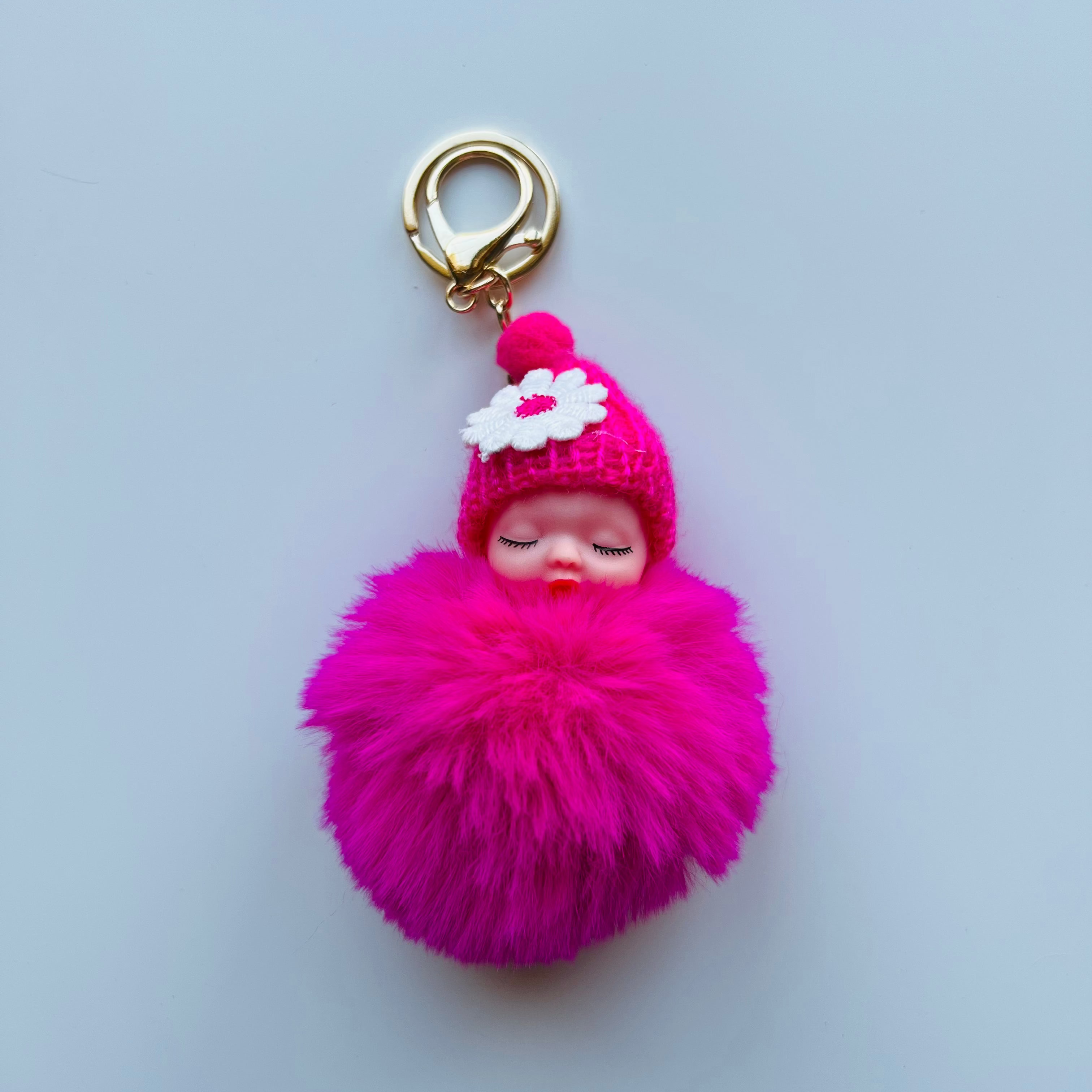 Fur Keychain