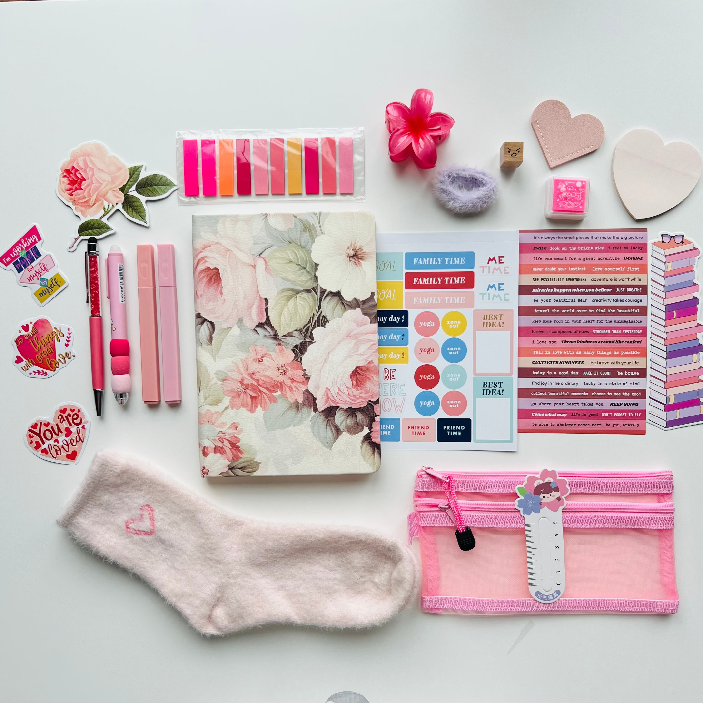 Bookish Bundle A5 Roses