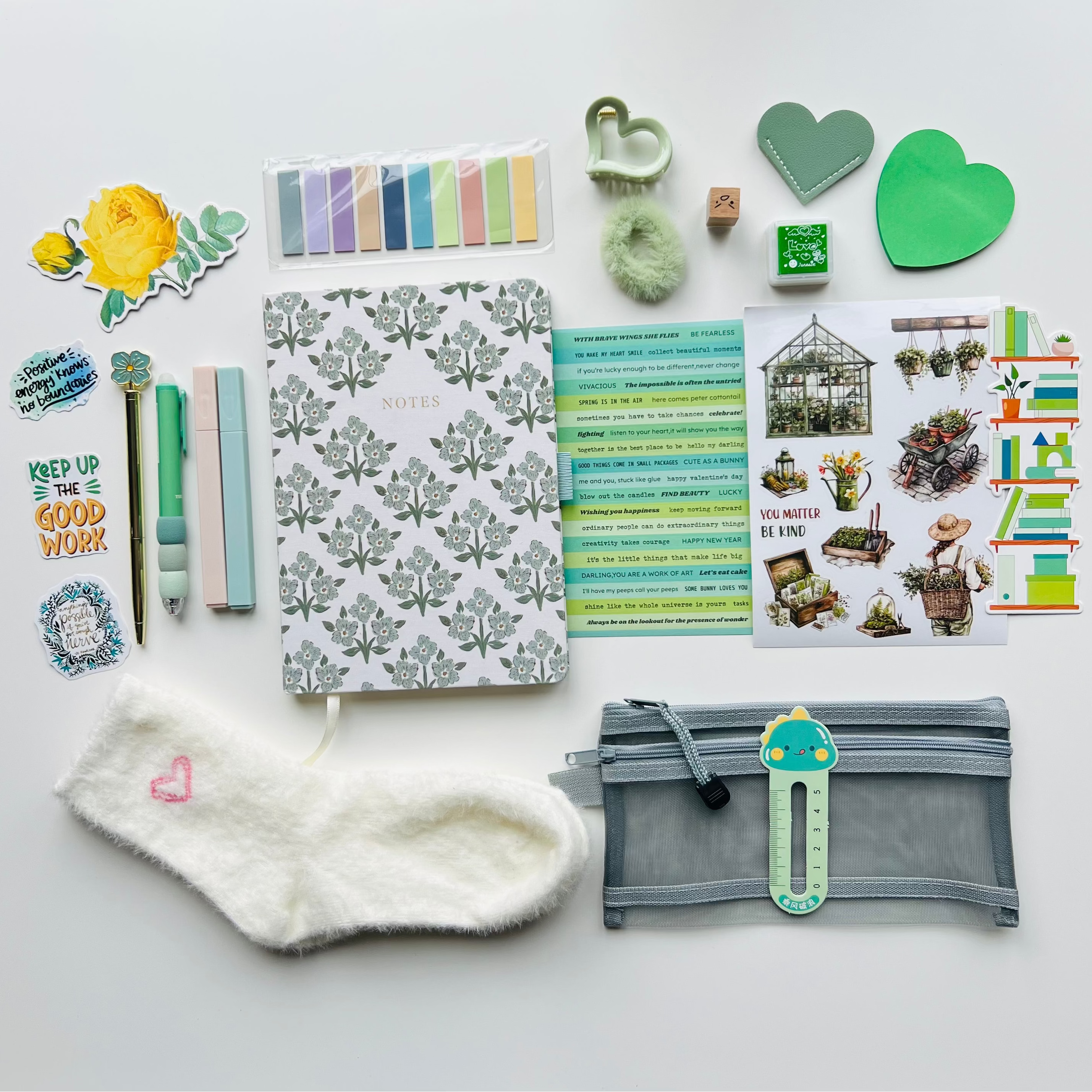 Bookish Bundle A5 Green