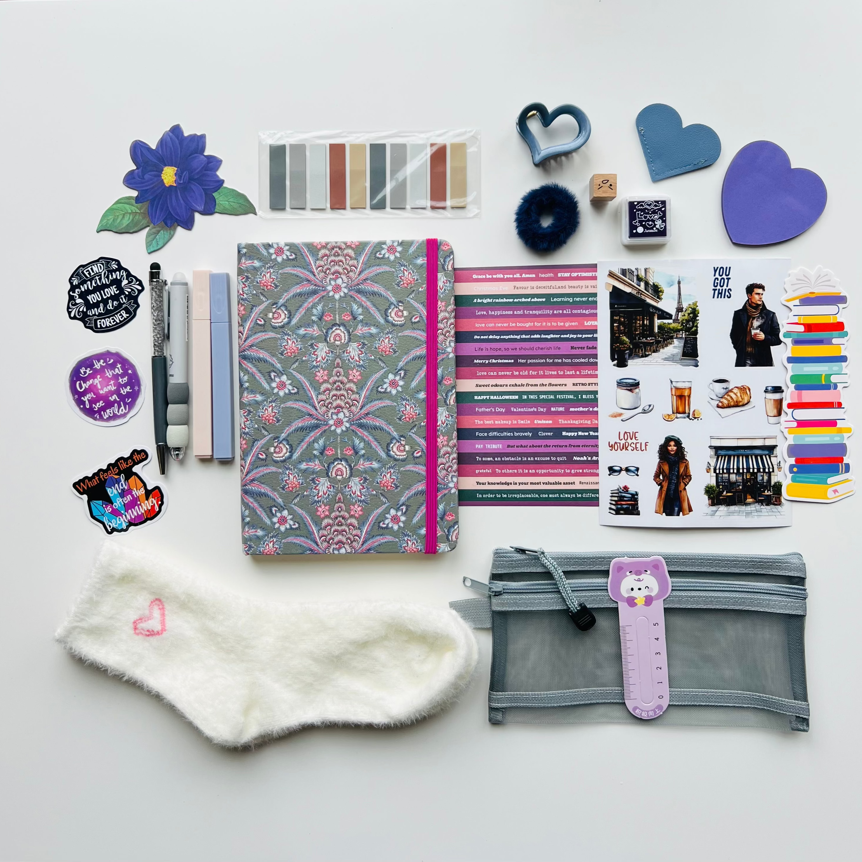 Bookish Bundle A5 Grey