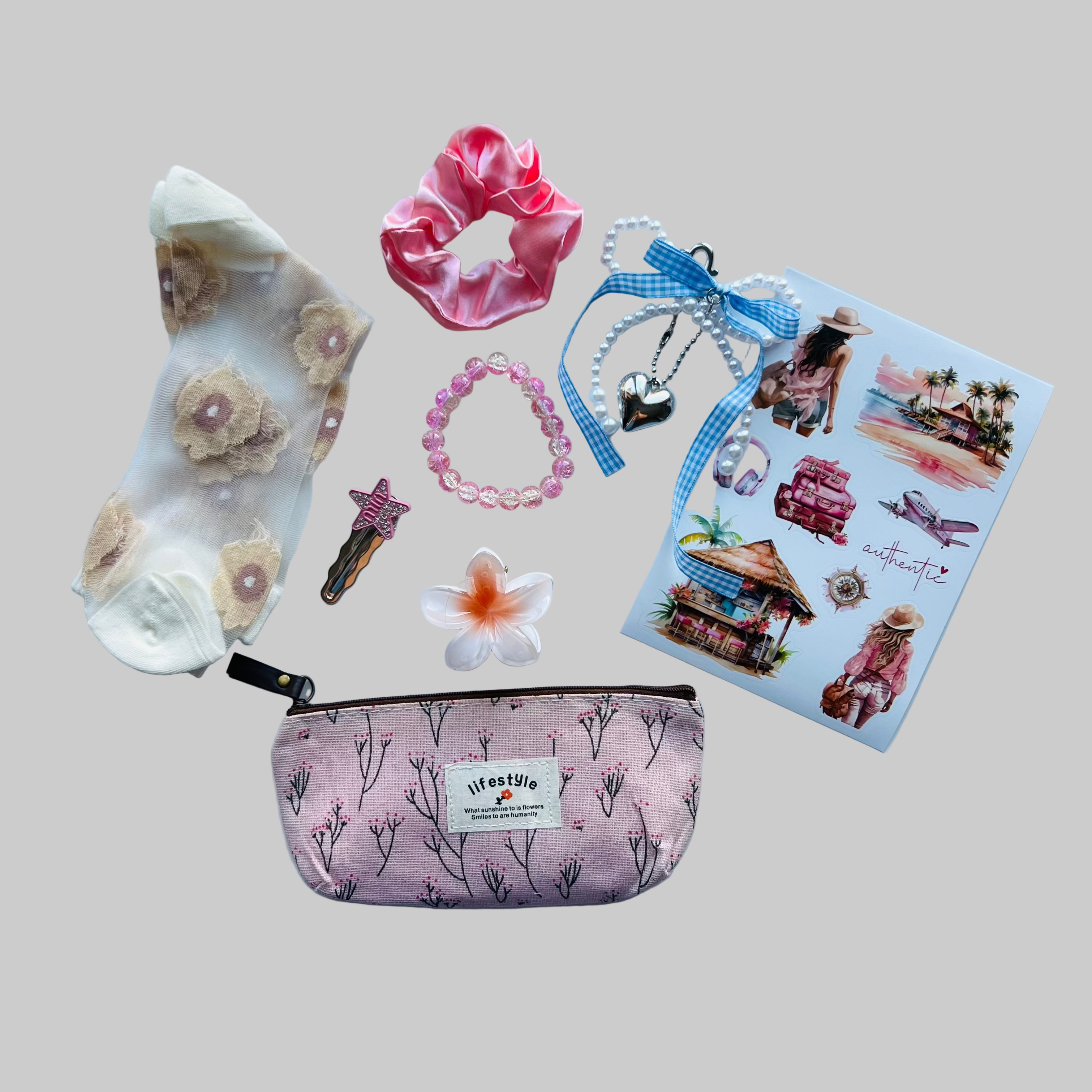 Cute Set For Girls Pink