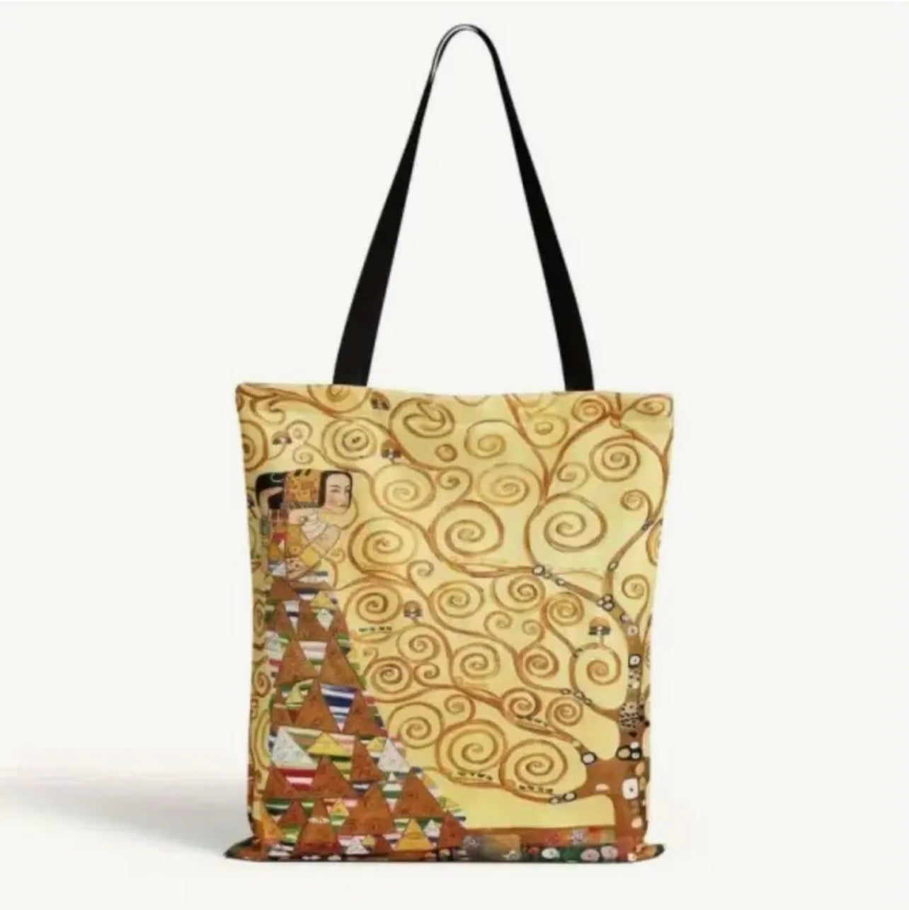 Canvas Tote Bags Vintage  Floral Print